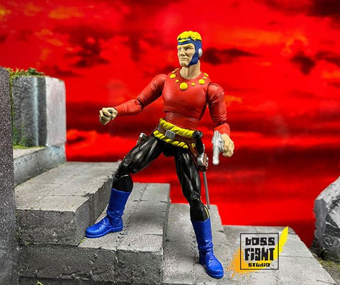 Hero H.A.C.K.S. Wave 1 Flash Gordon Comic Flash Gordon 4-Inch Figure