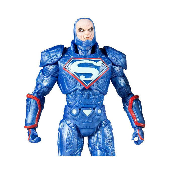 DC Multiverse Lex Luthor Blue Power Suit Justice League: The Darkseid War 7-Inch Scale Action Figure