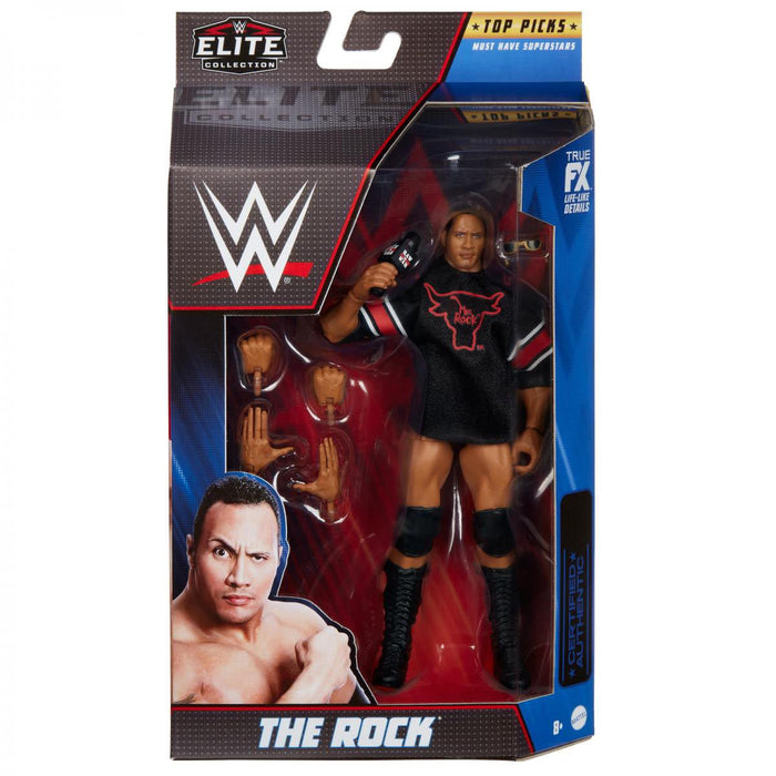 WWE Top Picks 2022 Wave 2 The Rock Elite Action Figure