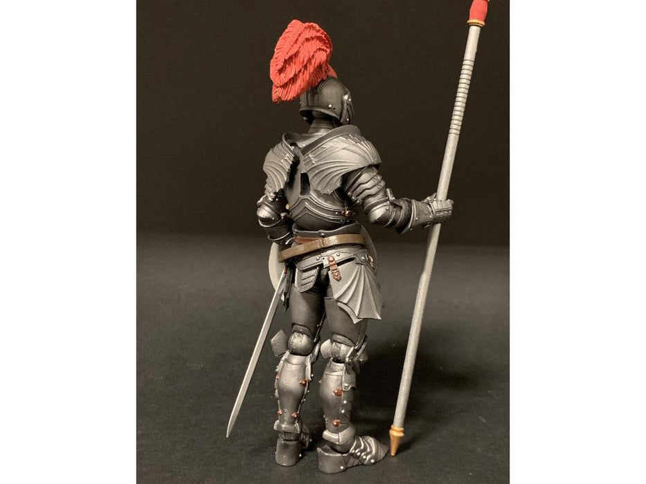 Mythic Legions Arethyr Red Shield Soldier (Army of Leodysseus) Action Figure