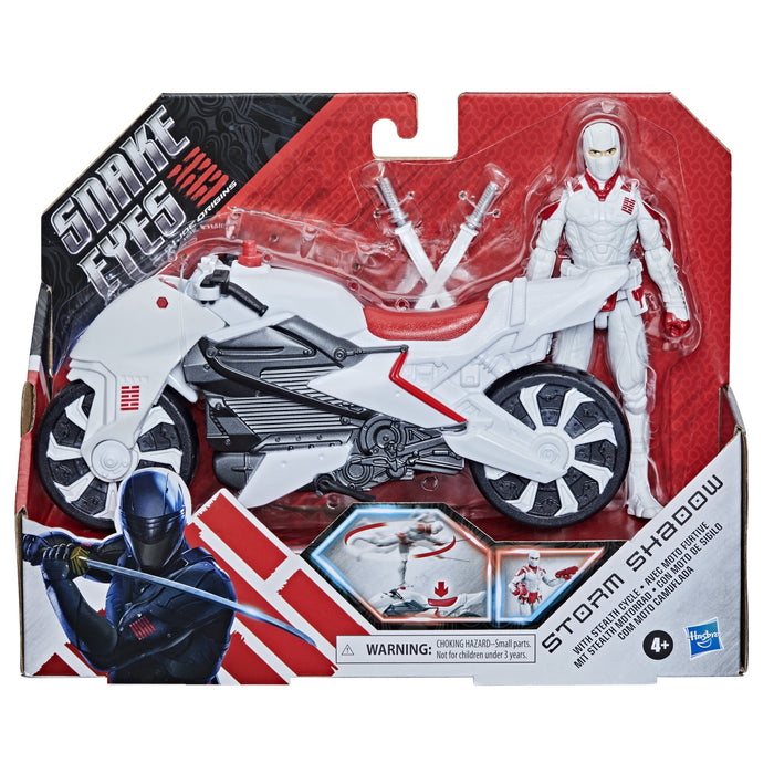 G.I. Joe Snake Eyes Origins Movie Storm Shadow with Stealth Cycle