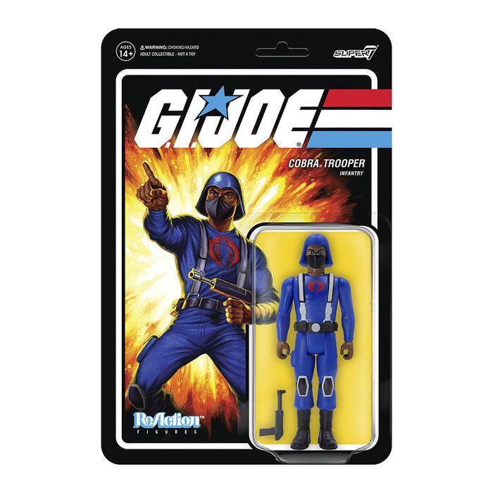 G.I. Joe Cobra Trooper (H-Back Brown) 3 3/4-Inch ReAction Figure