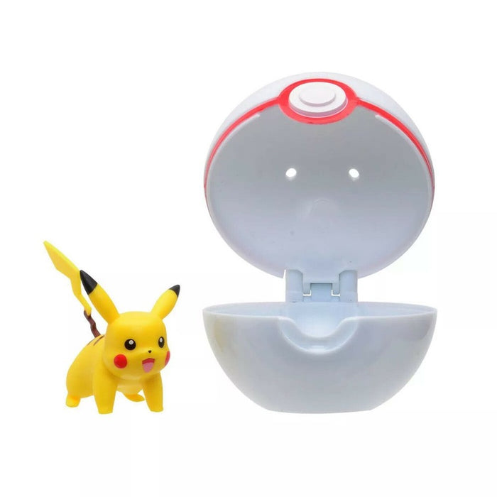 Pokemon Clip N' Go Pikachu + Premier Ball