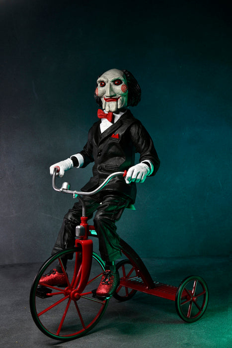 Saw 12-Inch Puppet on Tricycle Action Figure with Sound