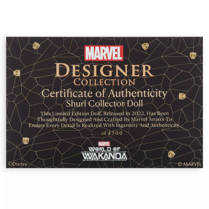 Marvel Designer Collection Doll – Black Panther: World of Wakanda Shuri Limited Edition Doll