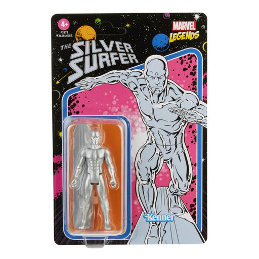 Marvel Legends Retro 375 Collection Wave 4 Silver Surfer 3 3/4-Inch Action Figure