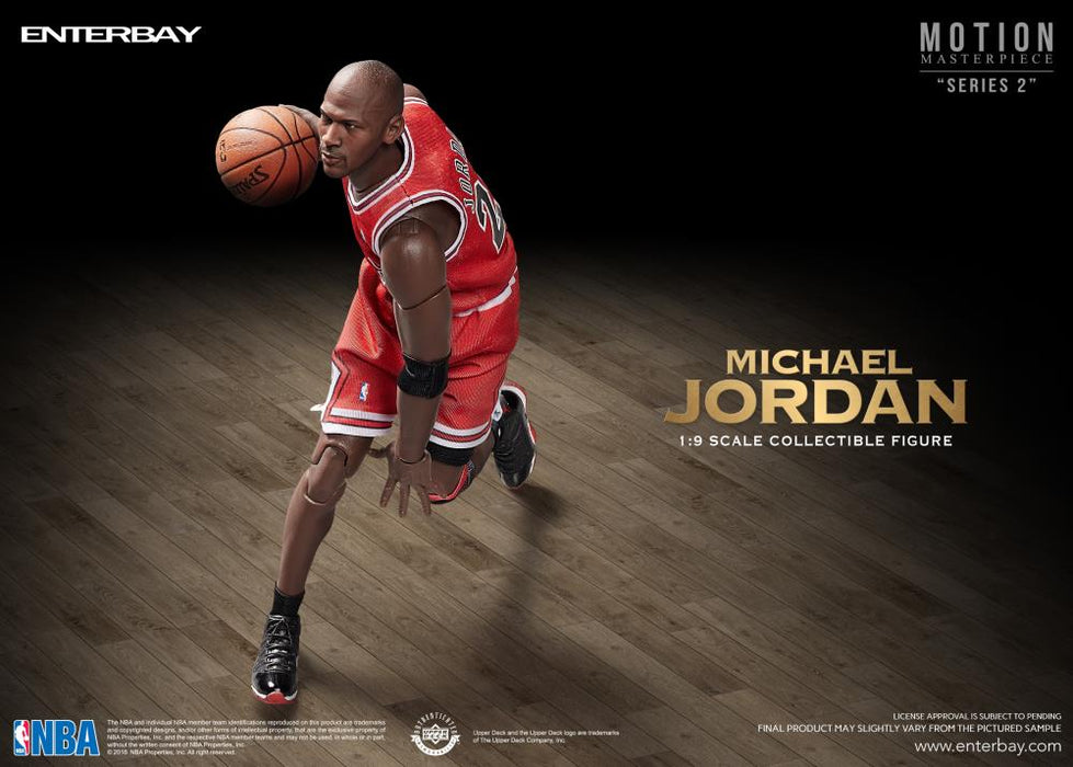 NBA Collection Michael Jordan Motion Masterpiece 1:9 Scale Action Figure