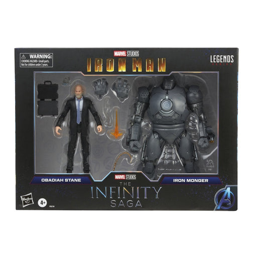 Marvel Legends Infinity Saga Obadiah Stane and Iron Monger 6-Inch Scale Action Figures