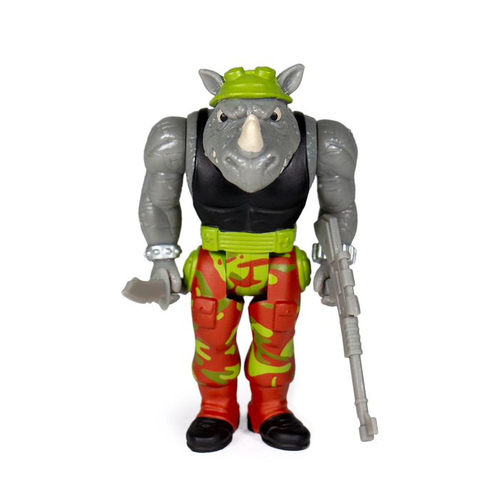 Teenage Mutant Ninja Turtles ReAction Rocksteady Figure