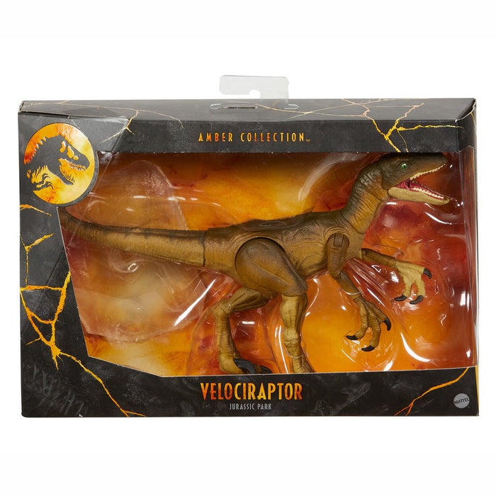 Jurassic World Amber Collection Velociraptor Action Figure