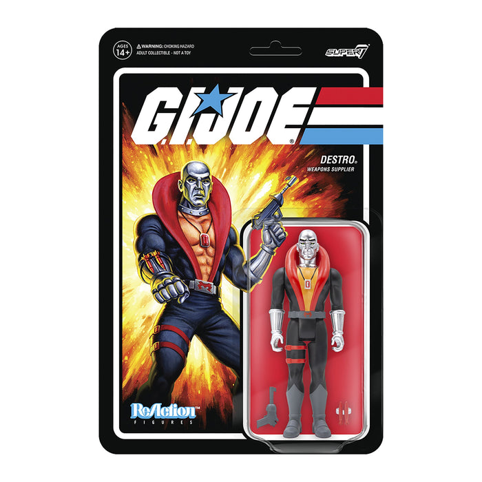 G.I. Joe Destro 3 3/4-Inch ReAction Figure