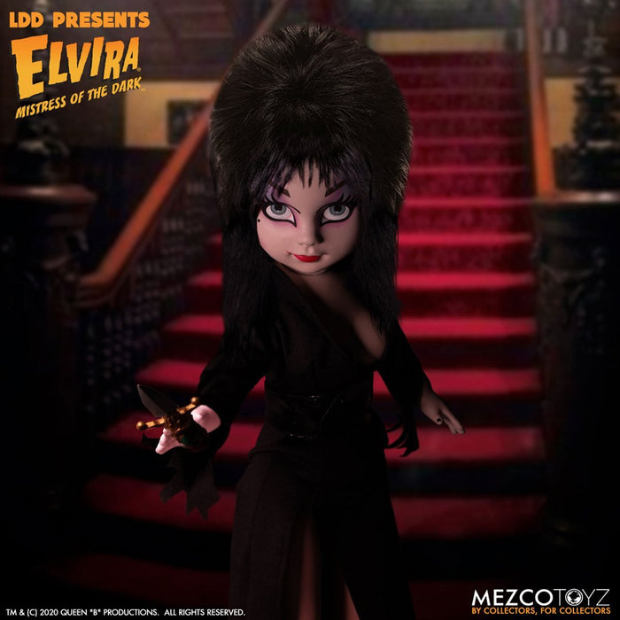 Elvira Mistress of the Dark Living Dead 10-Inch Doll