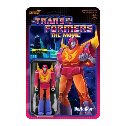 Transformers ReAction Hot Rod 3 3/4-Inch Figure