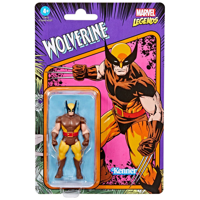 Marvel Legends Retro Collection Wave 5 Wolverine Action Figure