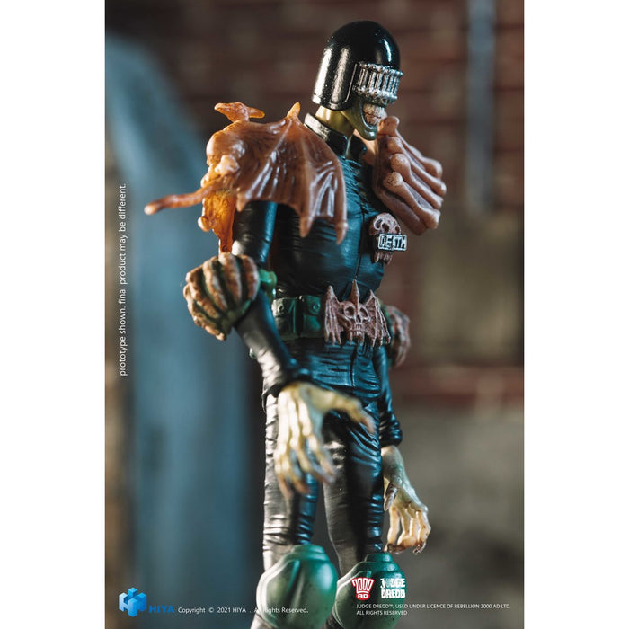 Judge Dredd 1:18 Scale Judge Death Exquisite Mini Action Figure