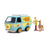 Scooby-Doo Mystery Machine with Scooby and Shaggy Figures 1:24 Die-Cast Metal Vehicle