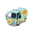 Scooby-Doo Mystery Machine with Scooby and Shaggy Figures 1:24 Die-Cast Metal Vehicle