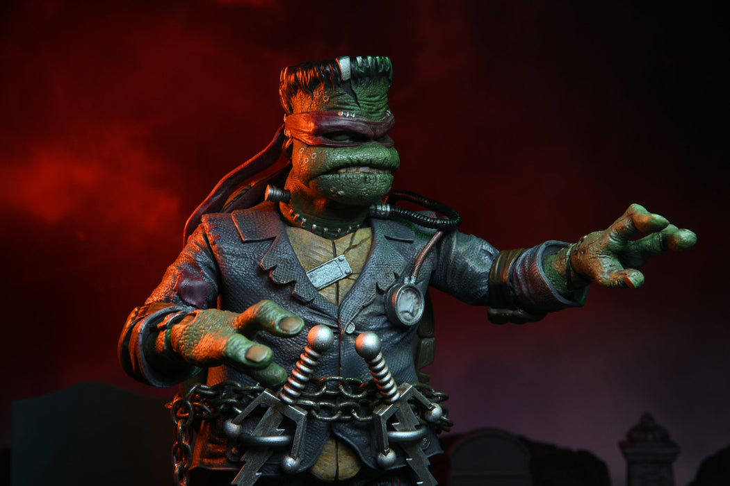 Teenage Mutant Ninja Turtles x Universal Monsters Ultimate Raphael as Frankenstein’s Monster 7-Inch Scale Action Figure