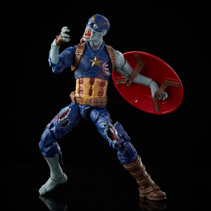 Marvel Legends What If? Zombie Captain America 6-Inch Action Figure