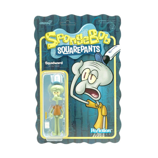 SpongeBob SquarePants Squidward 3 3/4-Inch ReAction Figure