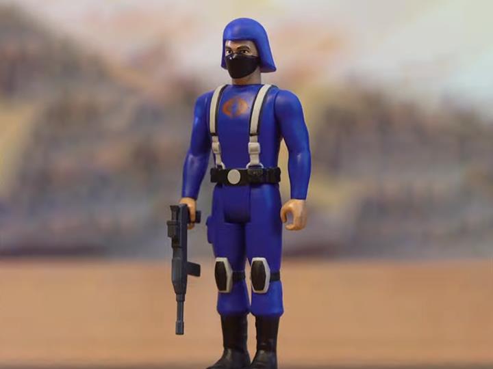 G.I. Joe Cobra Trooper (H-Back Tan) 3 3/4-Inch ReAction Figure