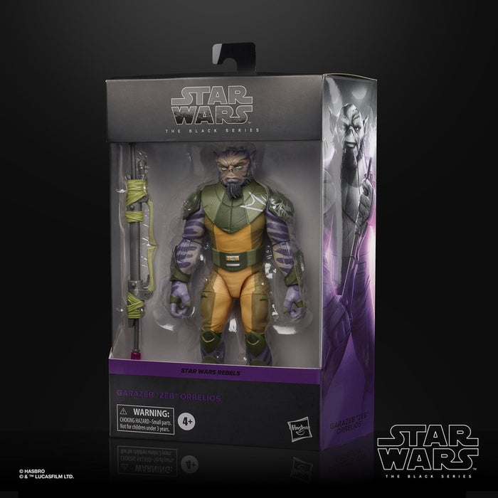 Star Wars The Black Series Zeb Orrelios 6-Inch Action Figure