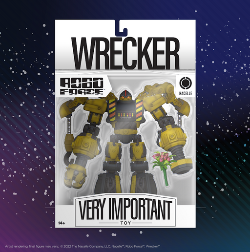 Robo Force Wave 1 Wrecker Action Figure