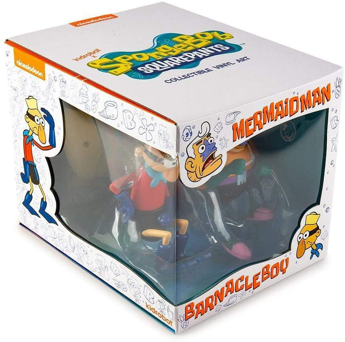 SpongeBob SquarePants Mermaid Man and Barnacleboy Medium Vinyl Figure