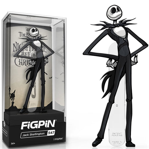 Nightmare Before Christmas Jack Skellington FiGPiN Classic Enamel Pin