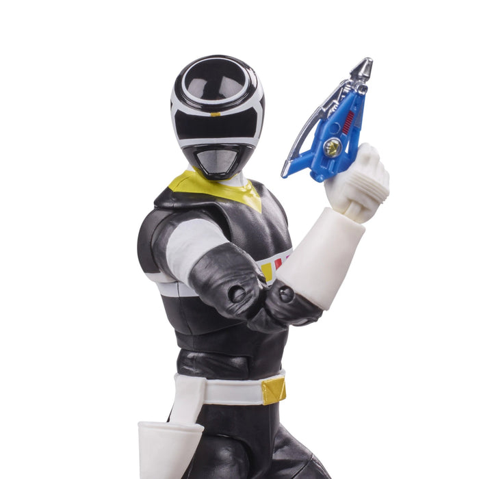 Power Rangers Lightning Collection In Space Black Ranger Ranger Figure