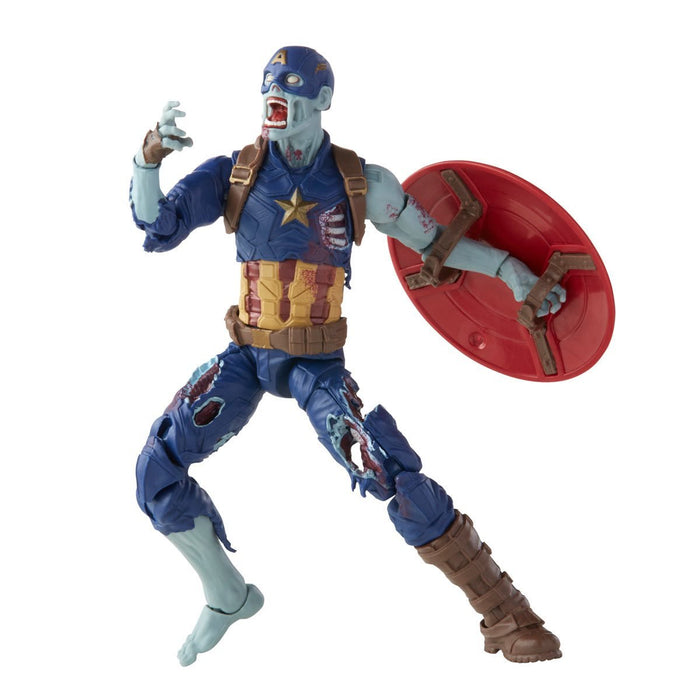 Marvel Legends What If? Zombie Captain America 6-Inch Action Figure