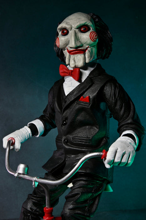 Saw 12-Inch Puppet on Tricycle Action Figure with Sound