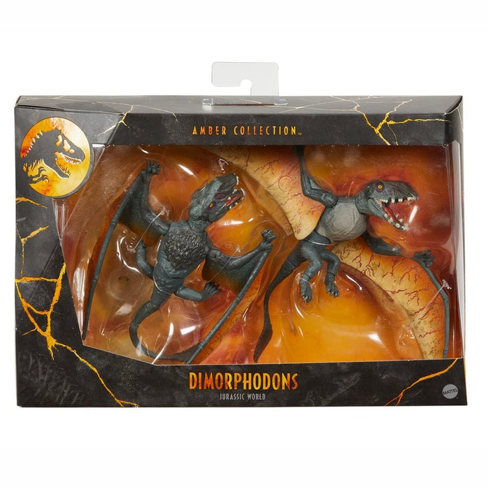 Jurassic World Amber Collection Dimorphodons Figure 2-Pack