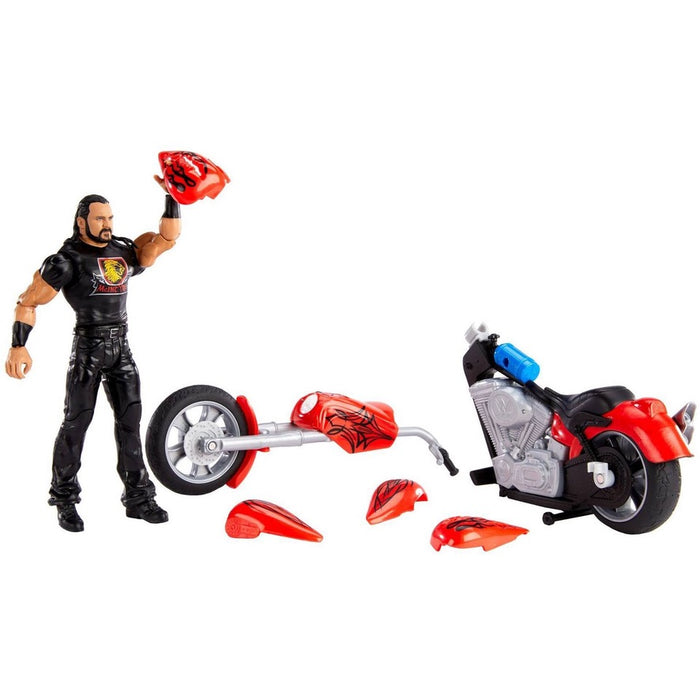 WWE Wrekkin' Slamcycle Vehicle with Action Figure