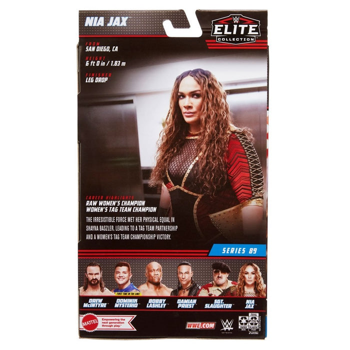 WWE Elite Collection Series 89 Nia Jax (Purple Gear - Chase Variant) Action Figure