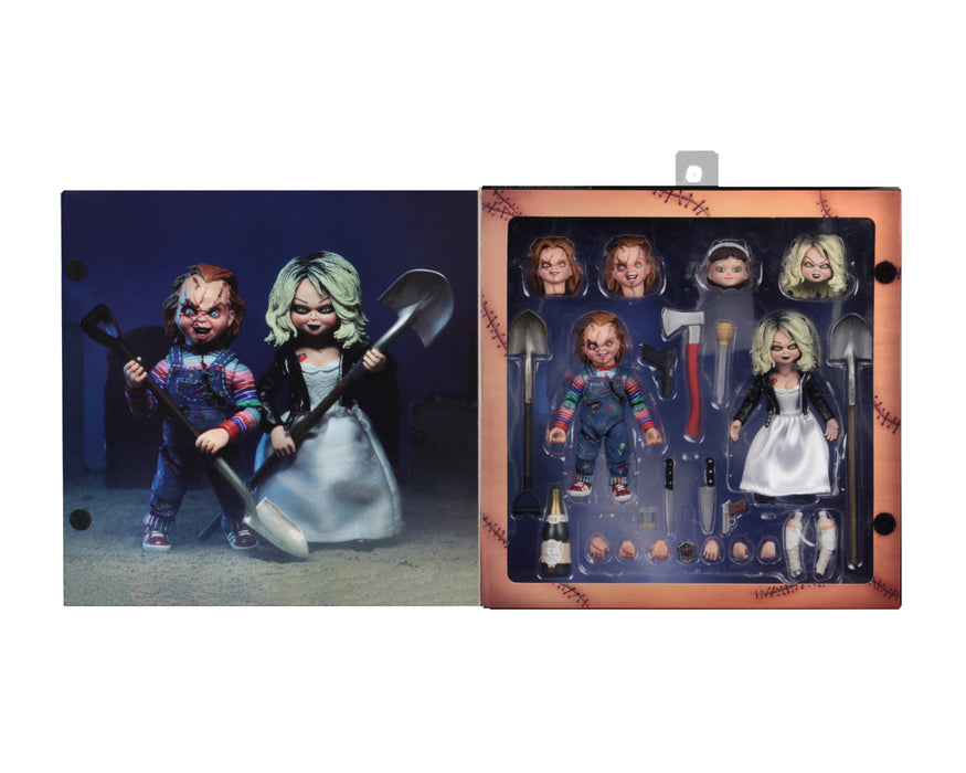 Bride of Chucky: Ultimate Chucky & Tiffany 7-Inch Scale Figure 2-Pack