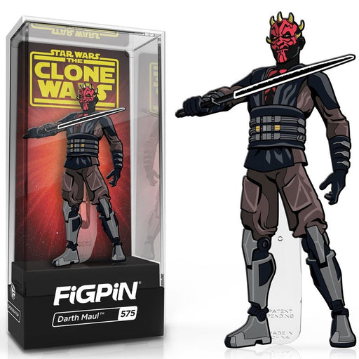 Star Wars Clone Wars Darth Maul FiGPiN Classic Enamel Pin