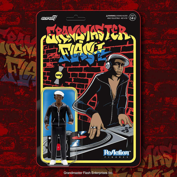 Grandmaster Flash 3 3/4-Inch ReAction Figure