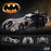 Batman 1989 Movie Batmobile Black Chrome Finish 1:24 Scale Die-Cast Metal Vehicle with Mini-Figure