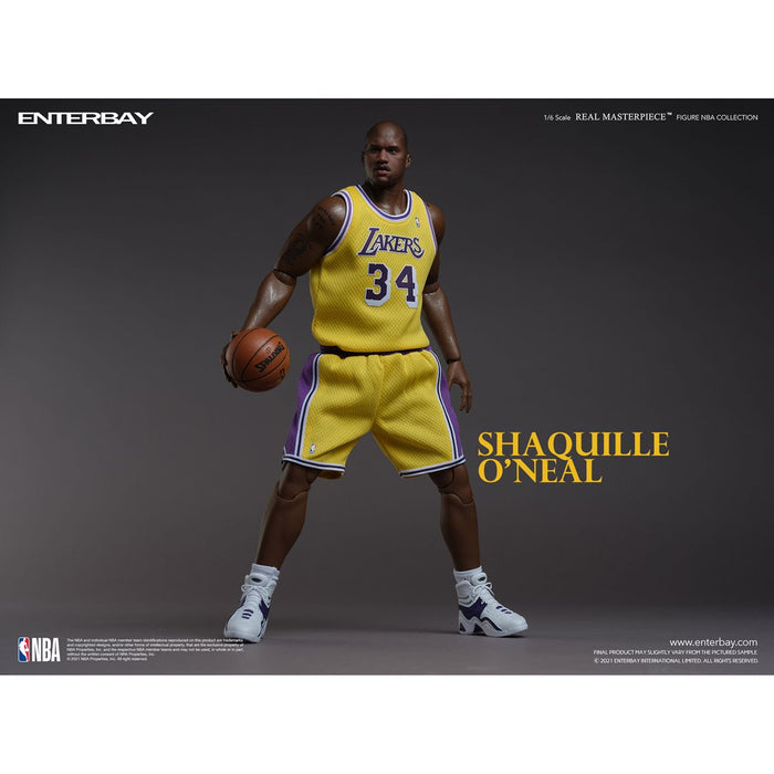 NBA Los Angeles Lakers Shaquille O'Neal 1:6 Scale Real Masterpiece Action Figure