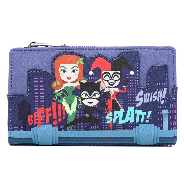 DC Comics Gotham City Sirens Flap Wallet