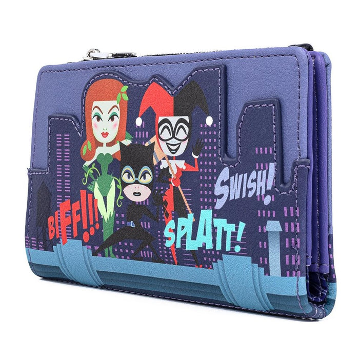 DC Comics Gotham City Sirens Flap Wallet