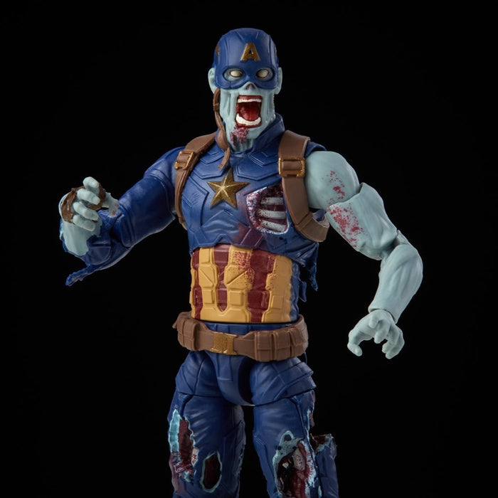 Marvel Legends What If? Zombie Captain America 6-Inch Action Figure