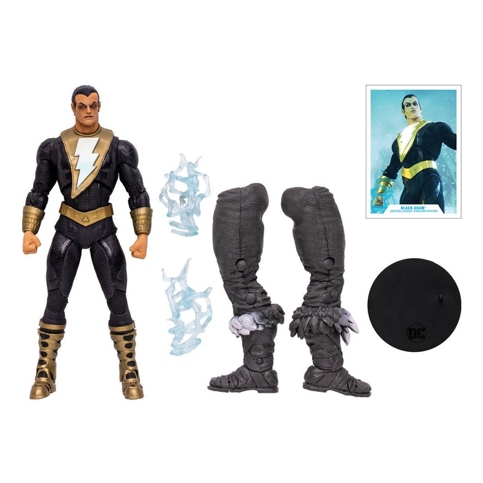 DC Build-A Wave 7 Endless Winter Black Adam 7-Inch Scale Action Figure