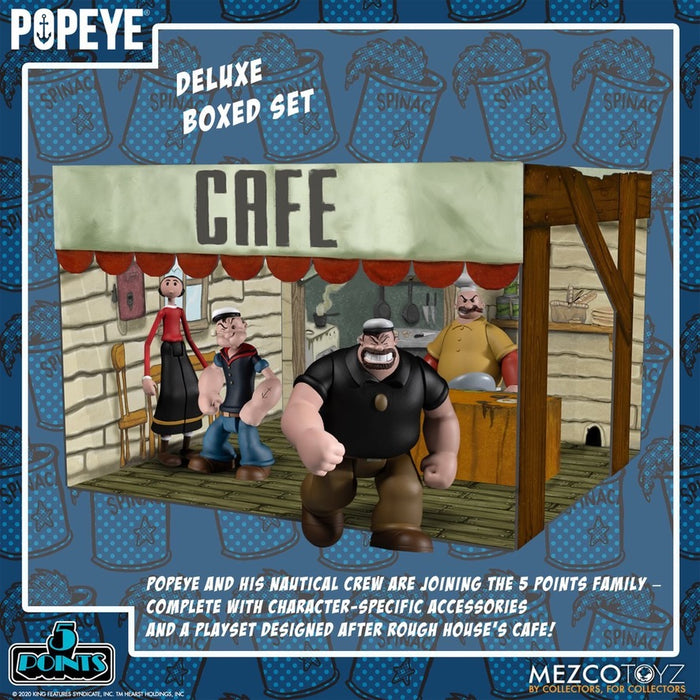 Popeye 5 Points Deluxe Box Set