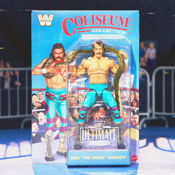 WWE Action Figure Ultimate Edition Coliseum Collection Jake “The Snake” Roberts & “Ravishing” Rick Rude 2-Pack