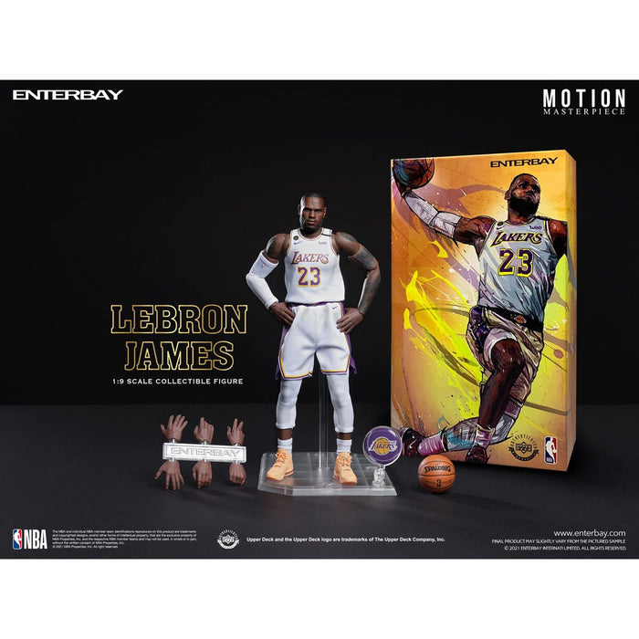 NBA Los Angeles Lakers LeBron James 1:9 Scale Action Figure