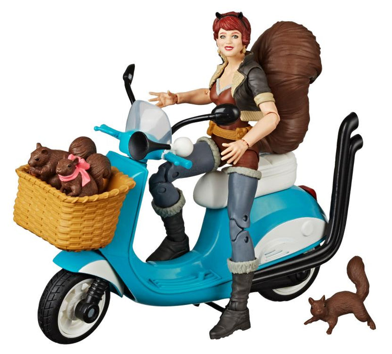 Marvel Legends The Unbeatable Squirrel Girl 6-Inch Action Figure with Vespa Vehicle