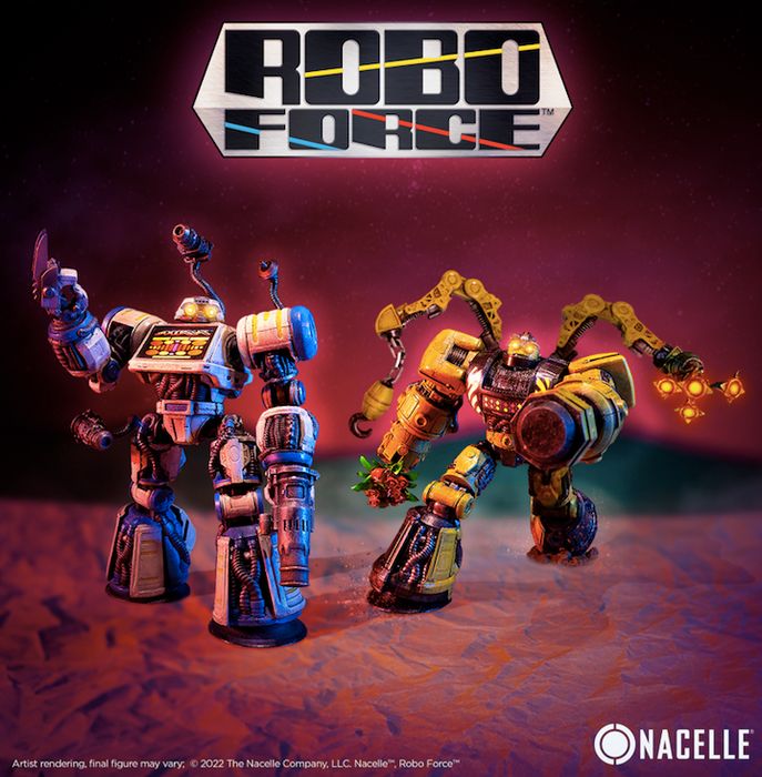 Robo Force Wave 1 Wrecker Action Figure