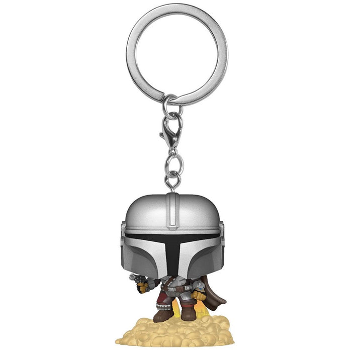 Star Wars: The Mandalorian with Blaster Pocket Pop! Key Chain